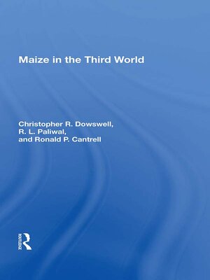 cover image of Maize In the Third World